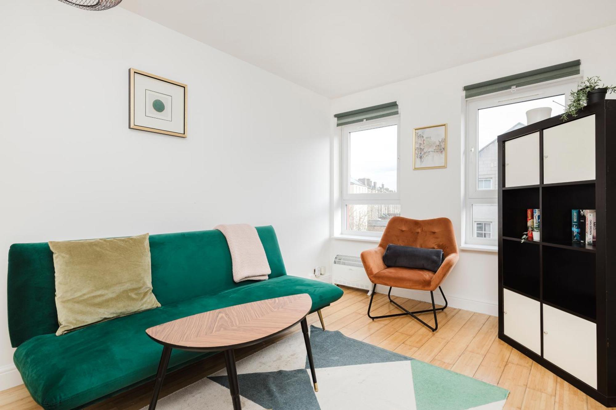 Appartement Joivy Welcoming Flat Near Park à Édimbourg Extérieur photo